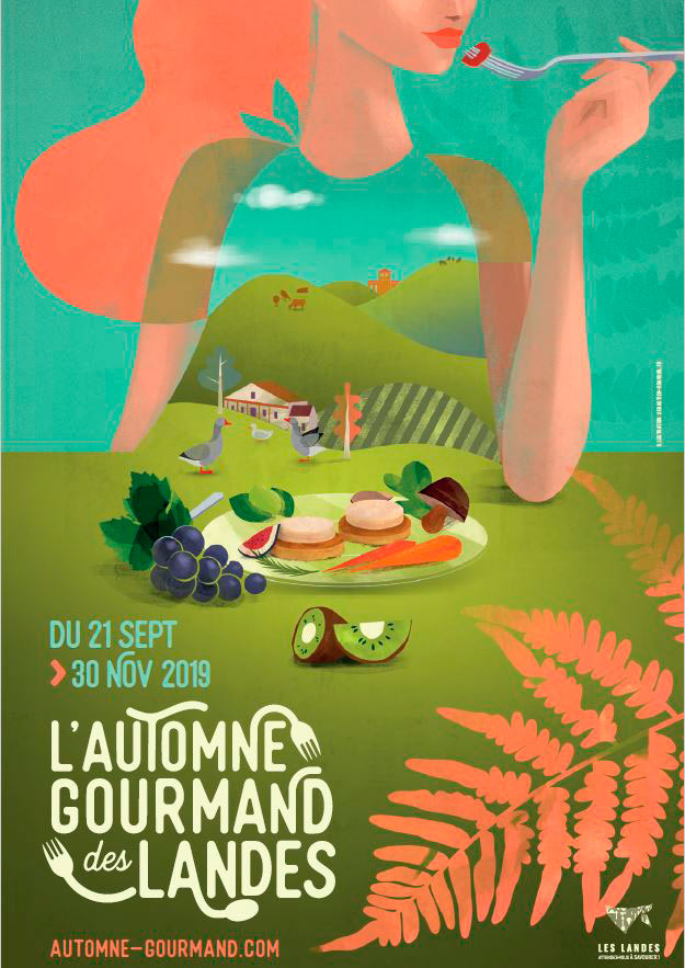 affiche automne gourmand 2019